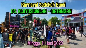 Antusiasme Warga Klayusiwalan Meski Rute Karnaval Sedekah Bumi Dipadamkan Sementara
