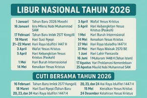 Peringatan Hari Besar Nasional dan Internasional di Bulan Juni 2026