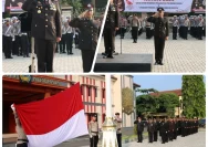 Polresta Pati Menggelar Upacara Hari Lahir Pancasila untuk Memperkuat Nasionalisme