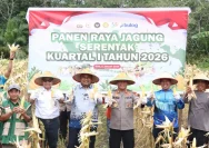 Polsek Dawe Mendukung Swasembada Pangan 2026 dengan Panen Jagung 150 Ton