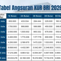Simulasi Cicilan Terkini KUR BRI 2026: Modal Usaha Terjangkau untuk UMKM