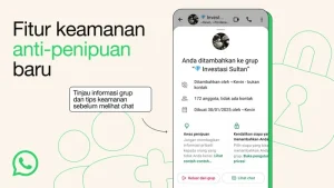 WhatsApp Hadirkan Fitur Baru untuk Lindungi Pengguna dari Penipuan Online